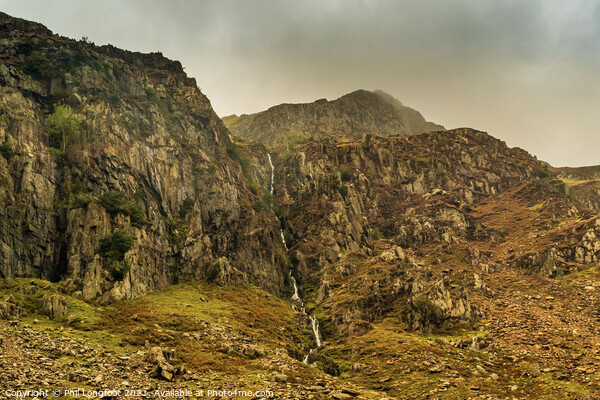 The dramatic Snowdonia hills Picture Board by Phil Longfoot