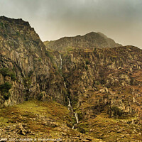 Buy canvas prints of The dramatic Snowdonia hills by Phil Longfoot