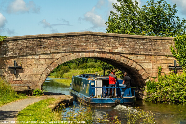 Cruising along on the Canal Picture Board by Phil Longfoot