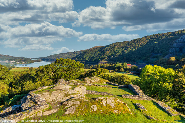 Llanberis Snowdonia.  Picture Board by Phil Longfoot