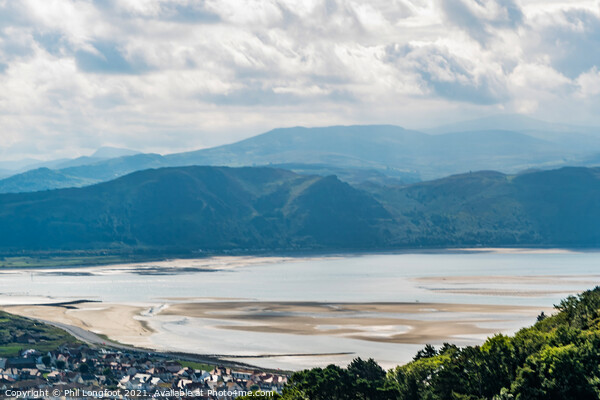 View of Snowdonia from Great Orme Llandudno Picture Board by Phil Longfoot