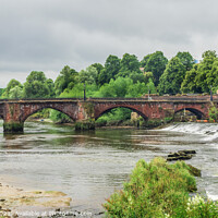 Buy canvas prints of Bridge over the River Dee Chester by Phil Longfoot