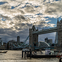 Buy canvas prints of River Thames near Tower Bridge by Phil Longfoot