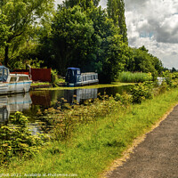 Buy canvas prints of Leeds Liverpool Canal Merseyside by Phil Longfoot