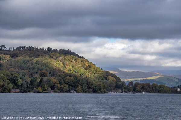 Lake Windermere Lake District Picture Board by Phil Longfoot