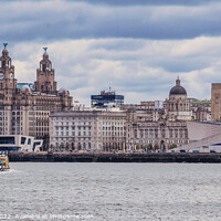 Buy canvas prints of Liverpool Famous Waterfront by Phil Longfoot
