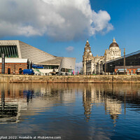 Buy canvas prints of Canning Half Tide Dock Liverpool  by Phil Longfoot