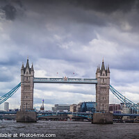 Buy canvas prints of River Thames scene including Tower Bridge. by Phil Longfoot