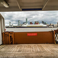 Buy canvas prints of View of Liverpool from the Mersey Ferry  by Phil Longfoot