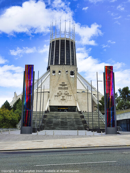 Liverpool Metropolitan Cathedral of Christ the King  Picture Board by Phil Longfoot