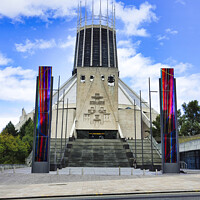 Buy canvas prints of Liverpool Metropolitan Cathedral of Christ the King  by Phil Longfoot