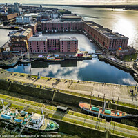 Buy canvas prints of Royal Albert Dock docklands from the air by Phil Longfoot