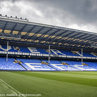 Buy canvas prints of Gwladys Street Stand Goodison Park Liverpool  by Phil Longfoot