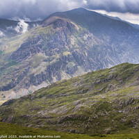 Buy canvas prints of Snowdonia mountain range Wales  by Phil Longfoot