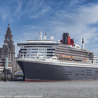 Buy canvas prints of RMS Queen Mary berthed Liverpool  by Phil Longfoot