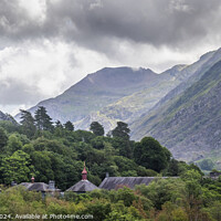 Buy canvas prints of View of Snowdon /  Yr Wyddfa from Llanberis by Phil Longfoot