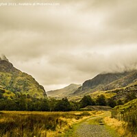 Buy canvas prints of Llanberis Pass Snowdonia by Phil Longfoot
