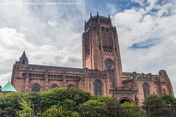 Liverpool Cathedral Picture Board by Phil Longfoot