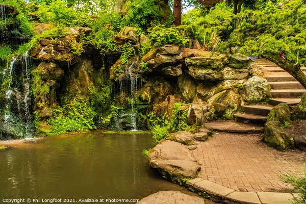 Fairy Glen Sefton Park Liverpool  Picture Board by Phil Longfoot