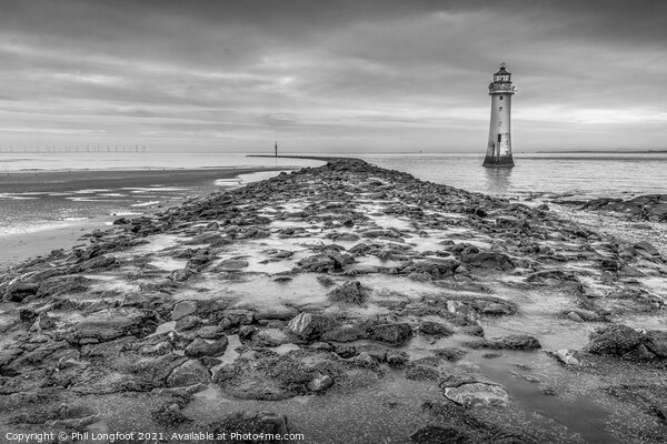 Lighthouse New Brighton Wirral  Picture Board by Phil Longfoot