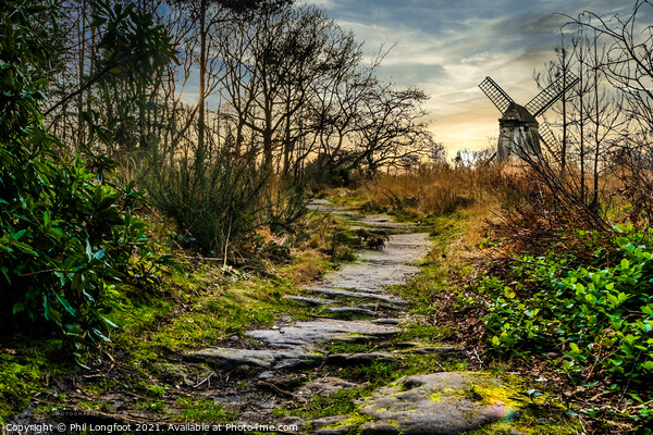Bidston windmill  Picture Board by Phil Longfoot