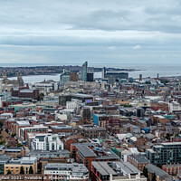 Buy canvas prints of Liverpool City view from the tower of Liverpool Cathedral  by Phil Longfoot