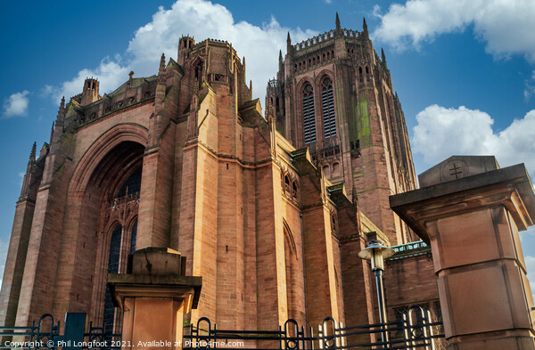 Liverpool Cathedral Picture Board by Phil Longfoot
