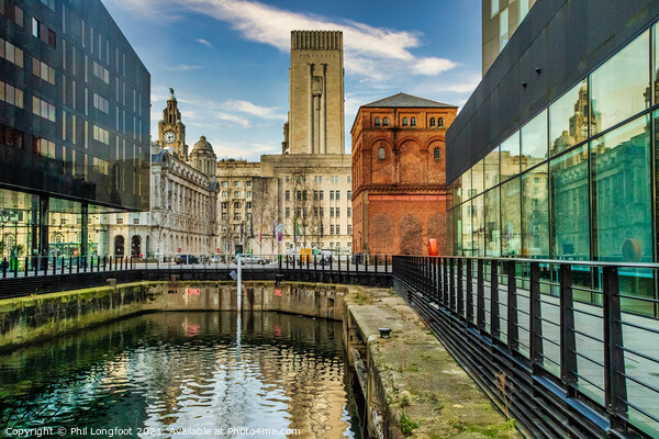 Architecture of Liverpool  Picture Board by Phil Longfoot
