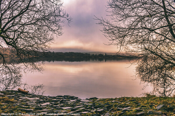 Bassenthwaite Lake at sunrise Picture Board by Phil Longfoot