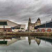 Buy canvas prints of Canning Half Tide Dock Liverpool  by Phil Longfoot
