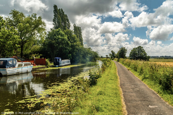Leeds Liverpool Canal near Liverpool Picture Board by Phil Longfoot