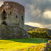 Buy canvas prints of Dolbadarn Castle Llanberis at dawn  by Phil Longfoot