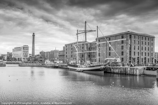 Canning Half Tide Dock Liverpool  Picture Board by Phil Longfoot