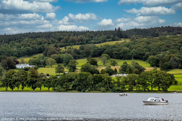 Coniston Water Lake District  Picture Board by Phil Longfoot