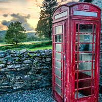 Buy canvas prints of Old Telephone Box  by Phil Longfoot