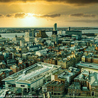 Buy canvas prints of Liverpool by air by Phil Longfoot