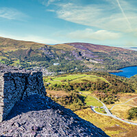 Buy canvas prints of View from Dinorwic Quarry Llanberis by Phil Longfoot