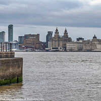 Buy canvas prints of River Mersey by Phil Longfoot