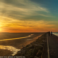 Buy canvas prints of West Kirby Sunset by Phil Longfoot