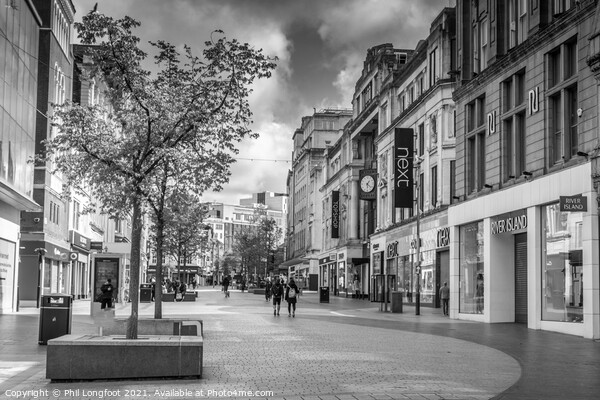 Church Street Liverpool  Picture Board by Phil Longfoot