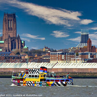 Buy canvas prints of Two Liverpool Cathedrals.  by Phil Longfoot