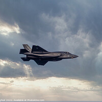 Buy canvas prints of F35 fighter  by Phil Longfoot