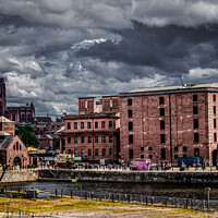 Buy canvas prints of Royal Albert Dock and Canning Half Tide Dock Liverpool by Phil Longfoot