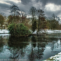 Buy canvas prints of Winter in a Liverpool Park by Phil Longfoot