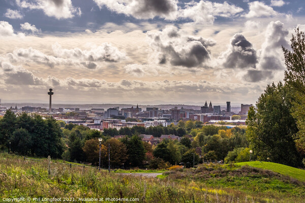 View across Liverpool from Everton Park. Picture Board by Phil Longfoot