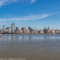 Buy canvas prints of Ferry across the Mersey  by Phil Longfoot