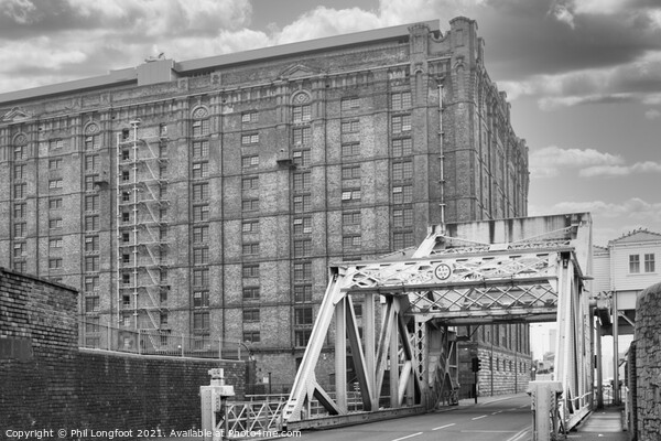 Bascule Bridge Liverpool  Picture Board by Phil Longfoot