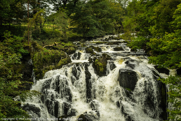 Swallow Falls Snowdonia  Picture Board by Phil Longfoot