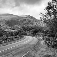 Buy canvas prints of Start of Llanberis Pass Snowdonia  by Phil Longfoot