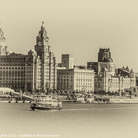 Buy canvas prints of New but vintage Liverpool Waterfront by Phil Longfoot